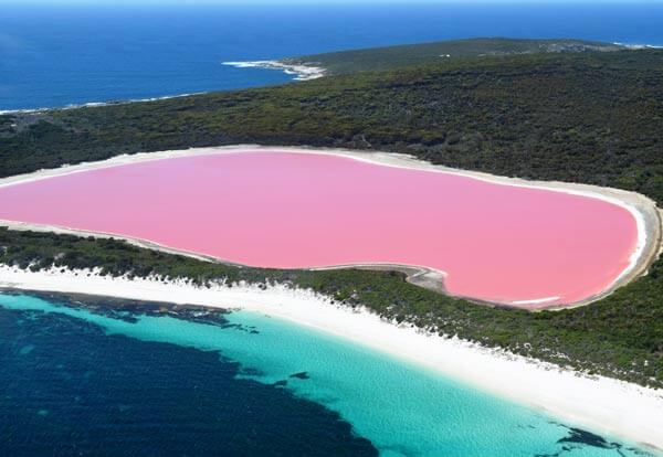 australia pink lakes - Islands You Must Visit... in the Cook Islands