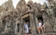 Angkor Wat Doorway Siem Reap Cambodia