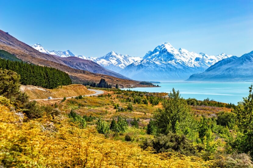 Mount Cook with Lake Pukaki Canterbury South Island New Zealand by Iryna Shpulak - The Ultimate Down Under Adventure: Explore Australia & New Zealand in One Trip