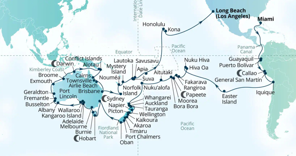 map-2027-world-cruise-126-Days-Seabourn-MIA-LAX